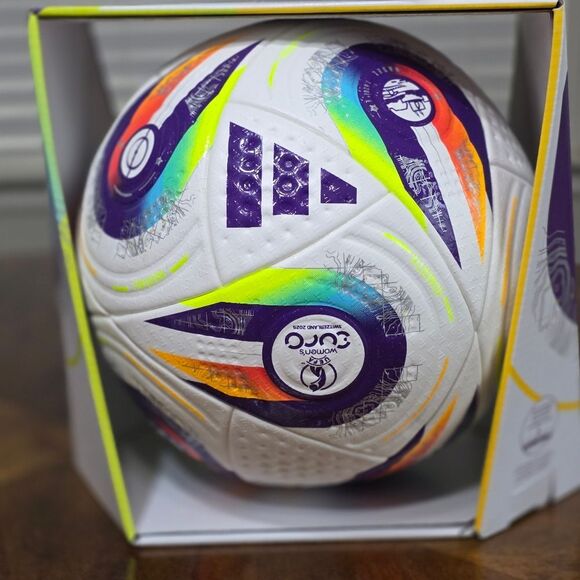 Adidas UEFA Euro Pro Match Soccer Ball Women's Euro Cup Switzerland 2025 New LE - Picture 5 of 13